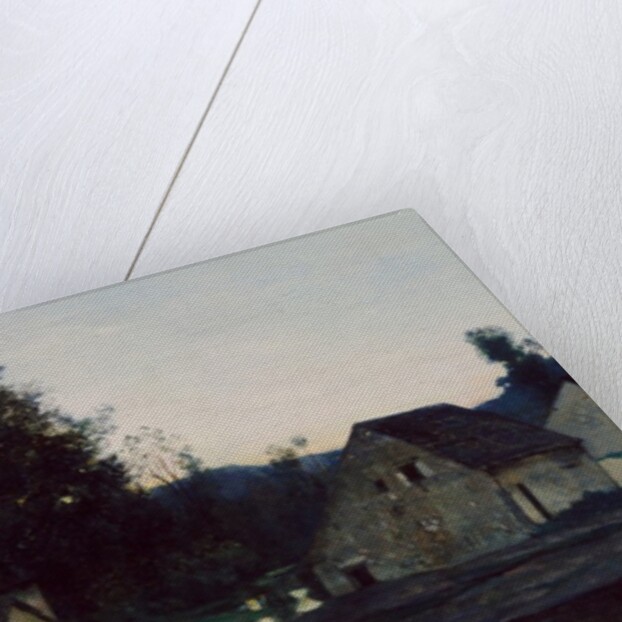 The Hamlet of Optevoz, ca. 1852 by Charles Francois Daubigny