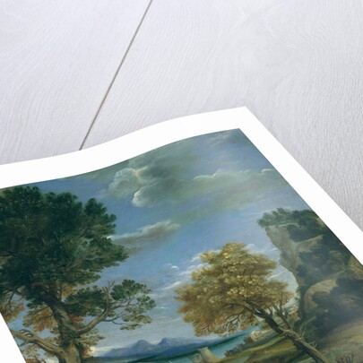 Landscape with Moses and the Burning Bush, 1610-16 by Domenichino