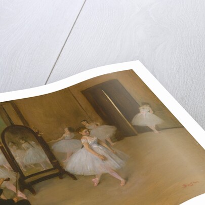 The Dancing Class, ca. 1870 by Edgar Degas