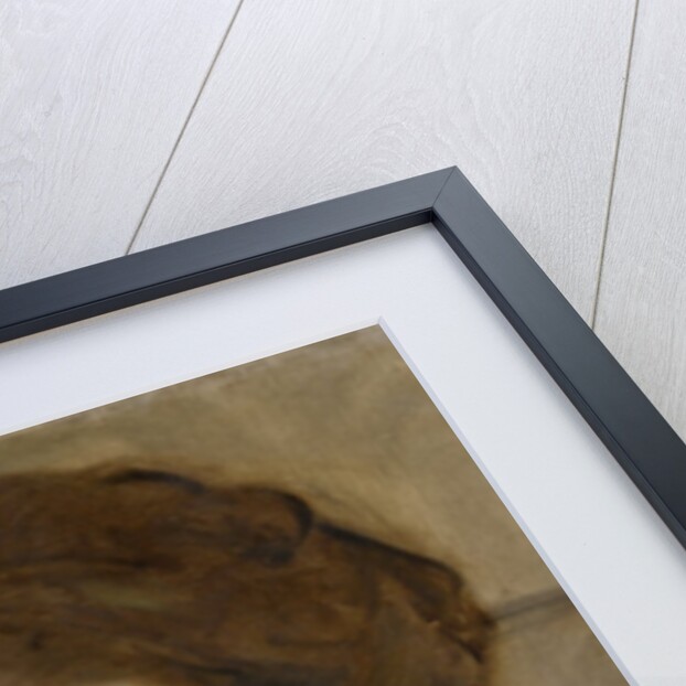 Young Woman with Her Hand over Her Mouth, ca. 1875 by Edgar Degas