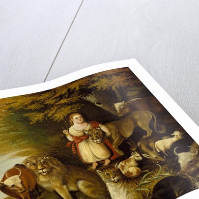 Peaceable Kingdom, ca. 1830-32 by Edward Hicks