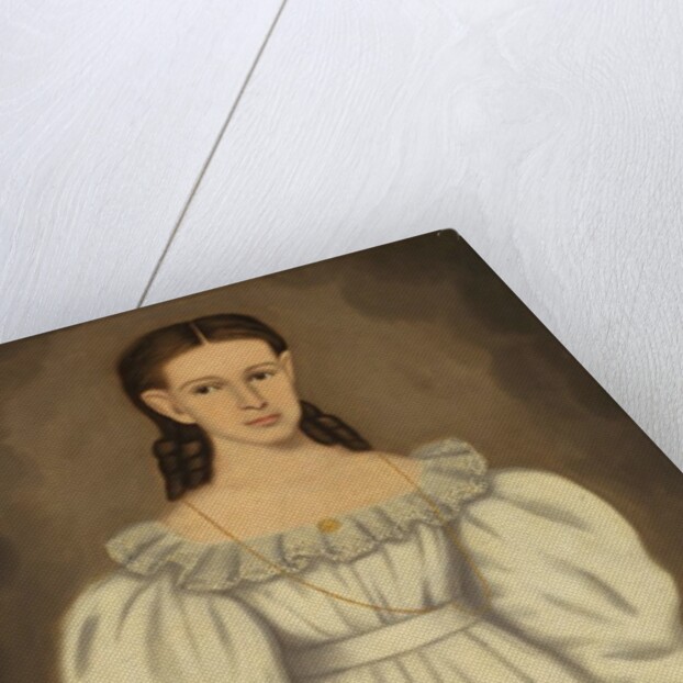 Girl of the Bangs-Phelps Family, ca. 1848 by Erastus Salisbury Field