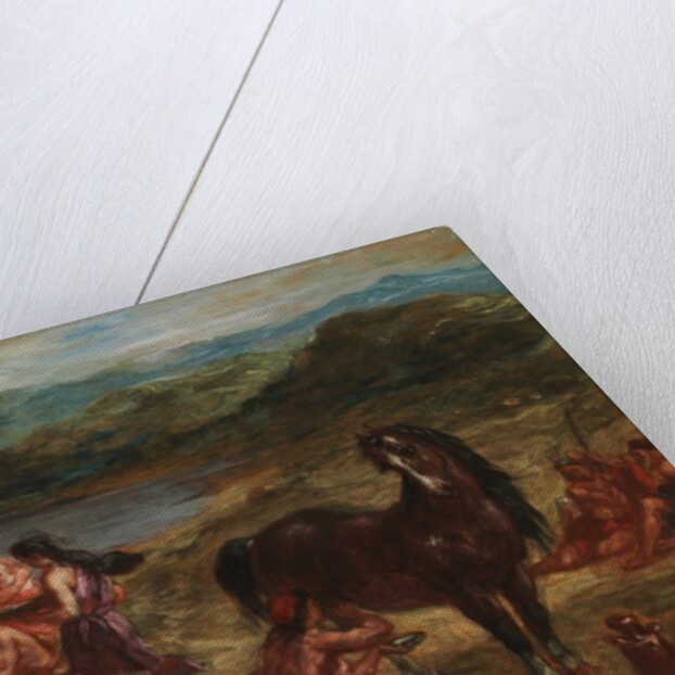 Ovid among the Scythians, 1862 by Eugene Delacroix