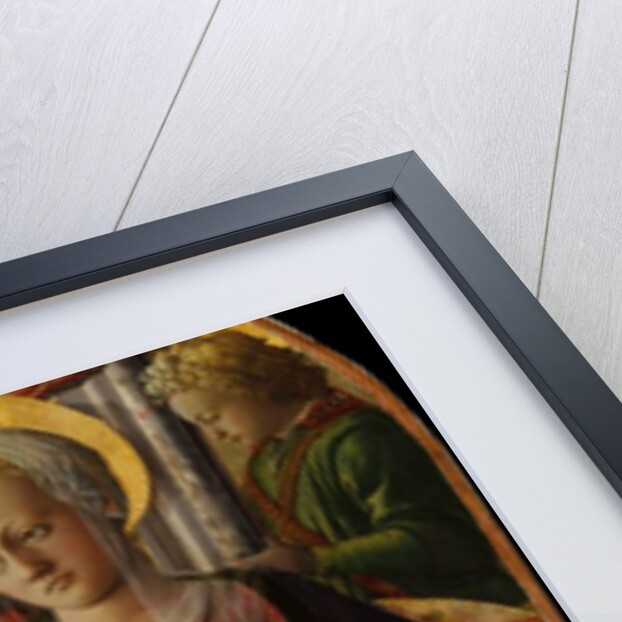 Madonna and Child Enthroned with Two Angels, ca. 1440 by Filippo Lippi