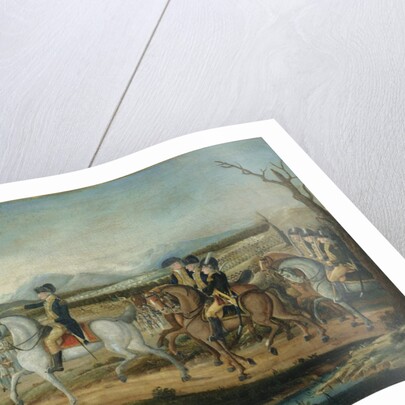 Washington Reviewing the Western Army at Fort Cumberland, Maryland, after 1795 by Frederick Kemmelmeyer