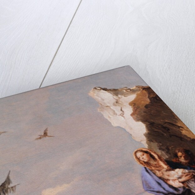 The Flight into Egypt, ca. 1767-70 by Giovanni Battista Tiepolo