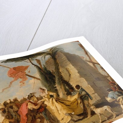 The Meeting of Antony and Cleopatra, ca. 1745-47 by Giovanni Battista Tiepolo