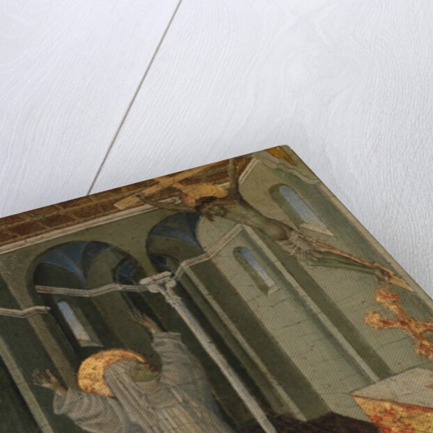 Saint Catherine of Siena Receiving the Stigmata, ca. 1447-65 by Giovanni di Paolo