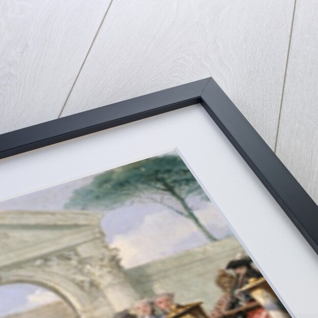 The Departure of the Gondola, mid-1760s by Giovanni Domenico Tiepolo