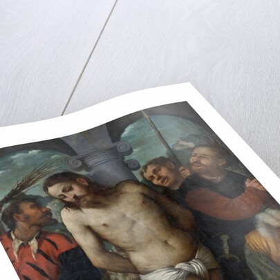 The Flagellation; The Madonna of Mercy, ca. 1540 by Romanino