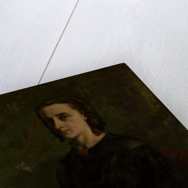 Madame Frederic Breyer, 1858 by Gustave Courbet