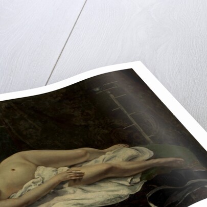 Woman with a Parrot, 1866 by Gustave Courbet