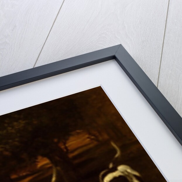 Hunting Dogs with Dead Hare, 1857 by Gustave Courbet