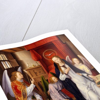 The Annunciation, 1480-89 by Hans Memling