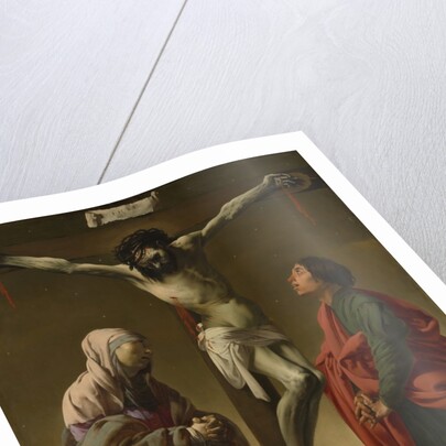 The Crucifixion with the Virgin and Saint John, ca. 1624-25 by Hendrick ter Brugghen
