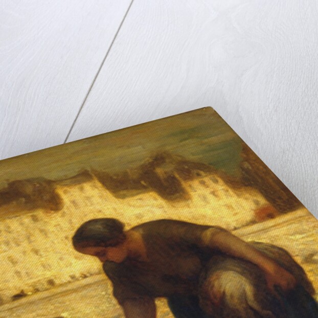 The Laundress, 186[3?] by Honore Daumier