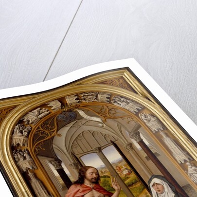 Christ Appearing to His Mother, ca. 1496 by Juan de Flandes