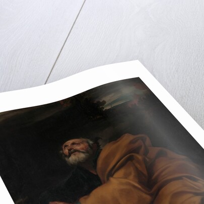 The Tears of Saint Peter, ca. 1612-13 by Jusepe de Ribera