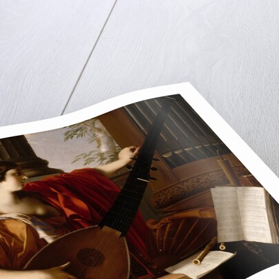 Allegory of Music, 1649 by Laurent de la Hyre