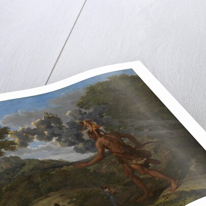 Blind Orion Searching for the Rising Sun, 1658 by Nicolas Poussin