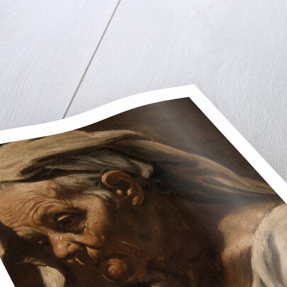 Head of an Old Woman, after 1610 by Orazio Borgianni