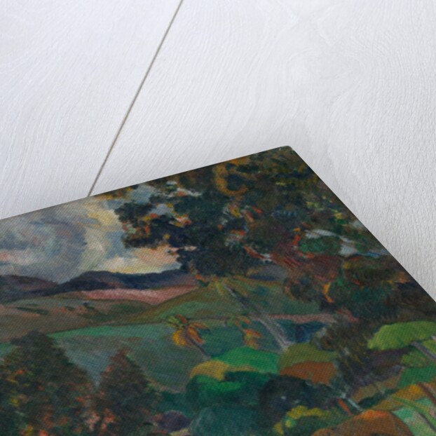 Tahitian Landscape, 1892 by Paul Gauguin