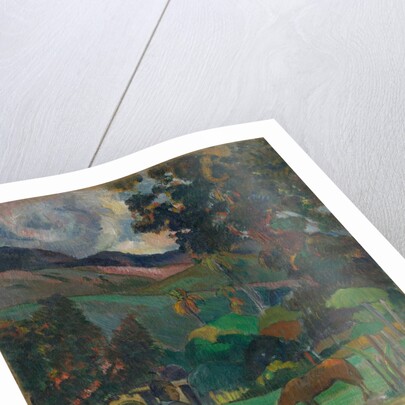 Tahitian Landscape, 1892 by Paul Gauguin