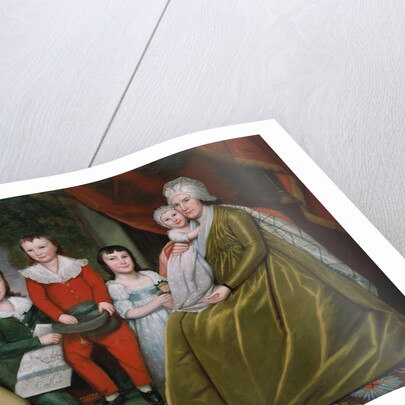 Mrs. Noah Smith and Her Children, 1798 by Ralph Earl