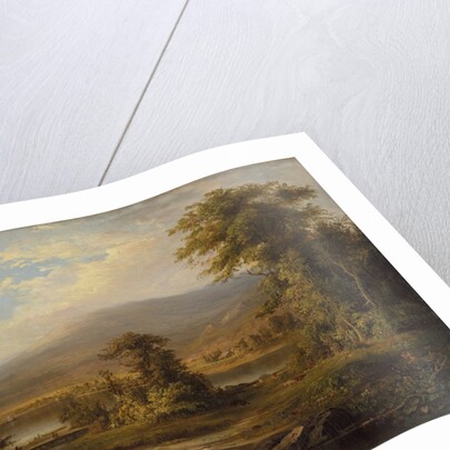 Landscape with Cows Watering in a Stream, 1871 by Robert Seldon Duncanson