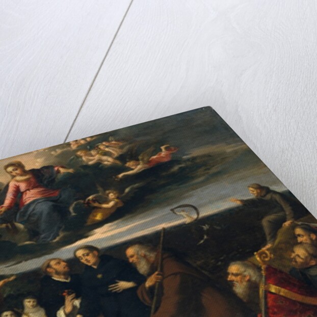 The Virgin Adored by Saints, ca. 1609 by Scarsellino