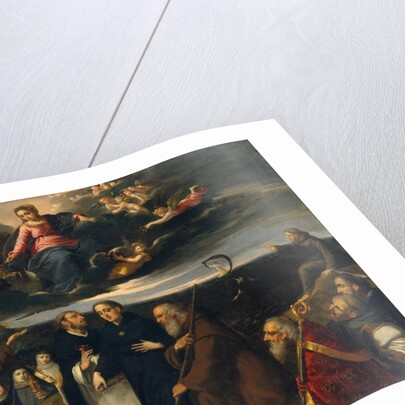 The Virgin Adored by Saints, ca. 1609 by Scarsellino