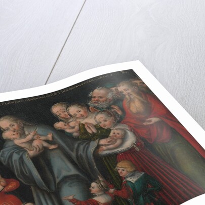 Christ Blessing the Children, ca. 1545-50 by Lucas Cranach the Younger