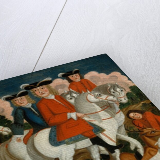 The Hunting Party?New Jersey, ca. 1750 by Unknown