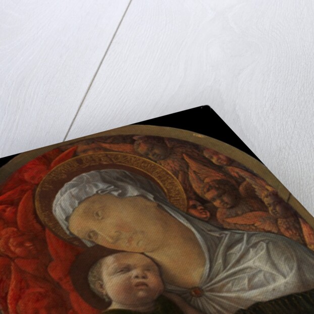 Madonna and Child with Seraphim and Cherubim, ca. 1454 by Andrea Mantegna