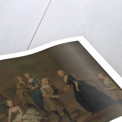 Uvedale Tomkyns Price and Members of His Family, possibly early 1730s by Bartholomew Dandridge