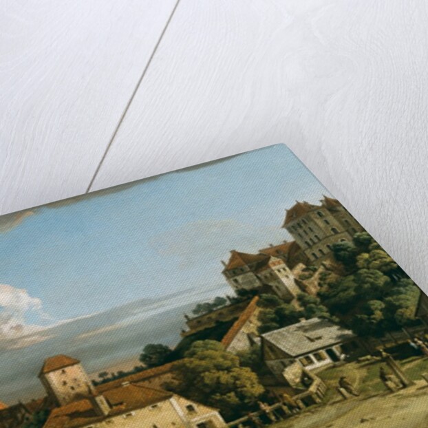 Pirna: The Obertor from the South, mid-1750s by Bernardo Bellotto