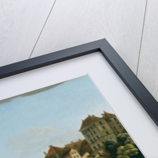 Pirna: The Obertor from the South, mid-1750s by Bernardo Bellotto