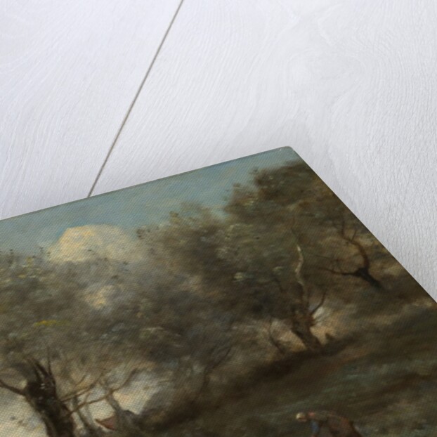 A Pond in Picardy, ca. 1867 by Jean-Baptiste-Camille Corot