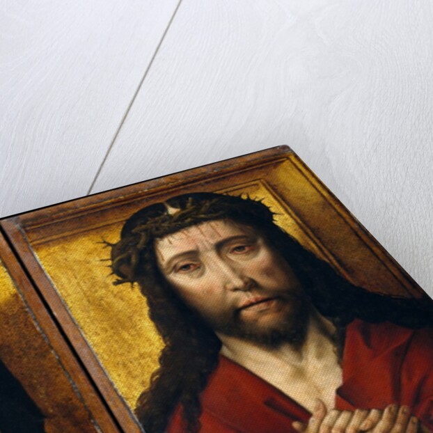 The Mourning Virgin; The Man of Sorrows by Posthumous Workshop Copy (after Dieric Bouts)