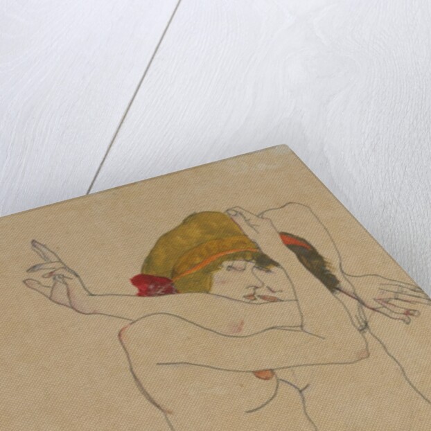 Two Women Embracing, 1913 by Egon Schiele
