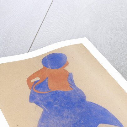 Standing Girl, Back View, 1908 by Egon Schiele