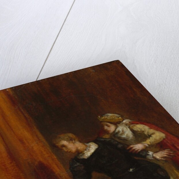 Hamlet and His Mother, 1849 by Eugene Delacroix