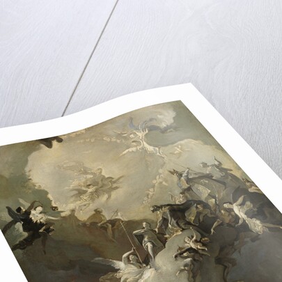 The Glorification of the Royal Hungarian Saints, ca. 1772-73 by Franz Anton Maulbertsch