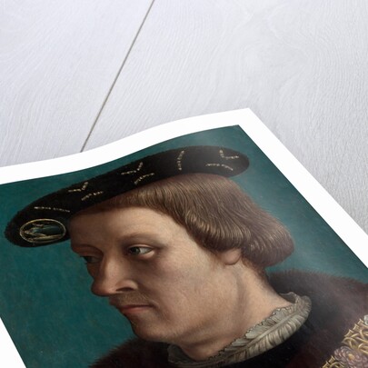 Portrait of a Man Wearing the Order of the Annunziata of Savoy by French Painter
