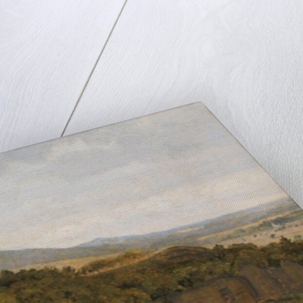 German Landscape with View towards a Broad Valley, ca. 1829-30 by Ernst Christian Frederik Petzholdt