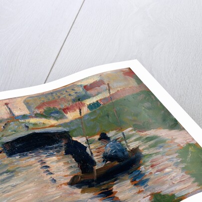 View of the Seine, 1882-83 by Georges-Pierre Seurat