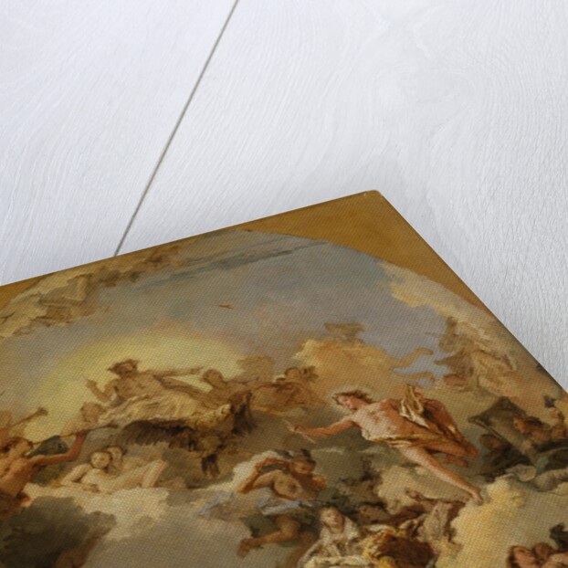 The Apotheosis of the Spanish Monarchy, 1760s by Giovanni Battista Tiepolo