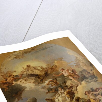 The Apotheosis of the Spanish Monarchy, 1760s by Giovanni Battista Tiepolo