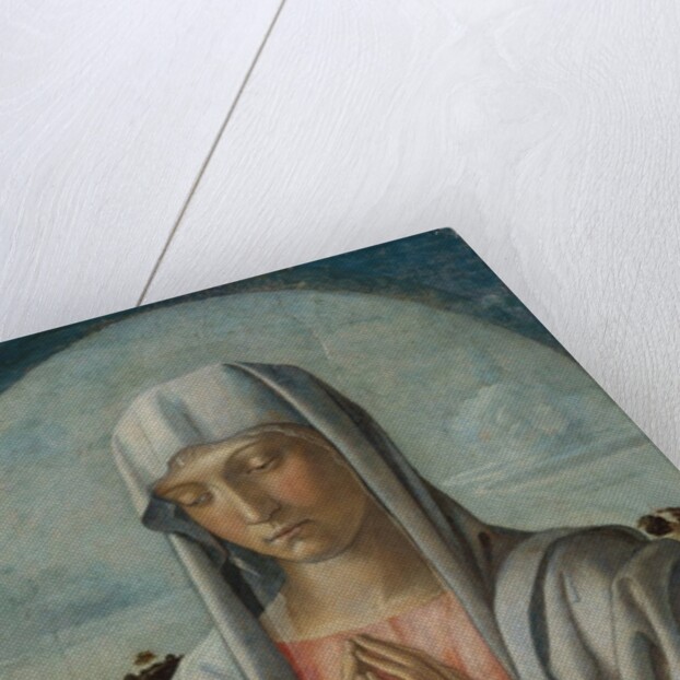 Madonna Adoring the Sleeping Child, early 1460s by Giovanni Bellini