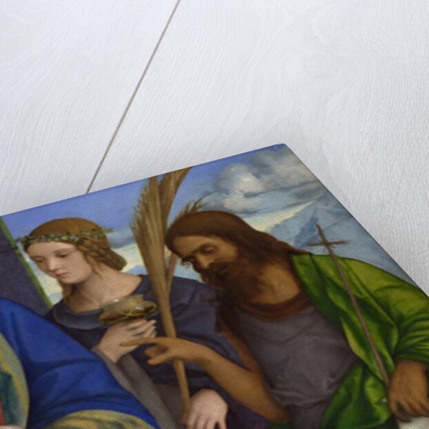 Madonna and Child with Saints by Giovanni Bellini